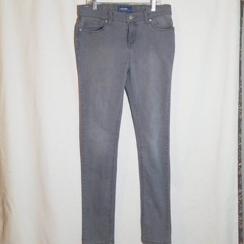 Old Navy Grey super skinny jean